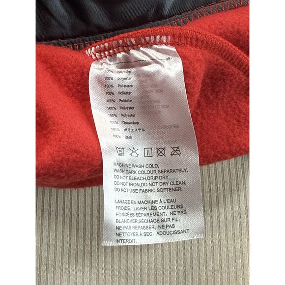 Little Donkey Andy Women’s Fleece Jacket L Red Full Zip Warm Outdoor Hiking - Picture 6 of 9